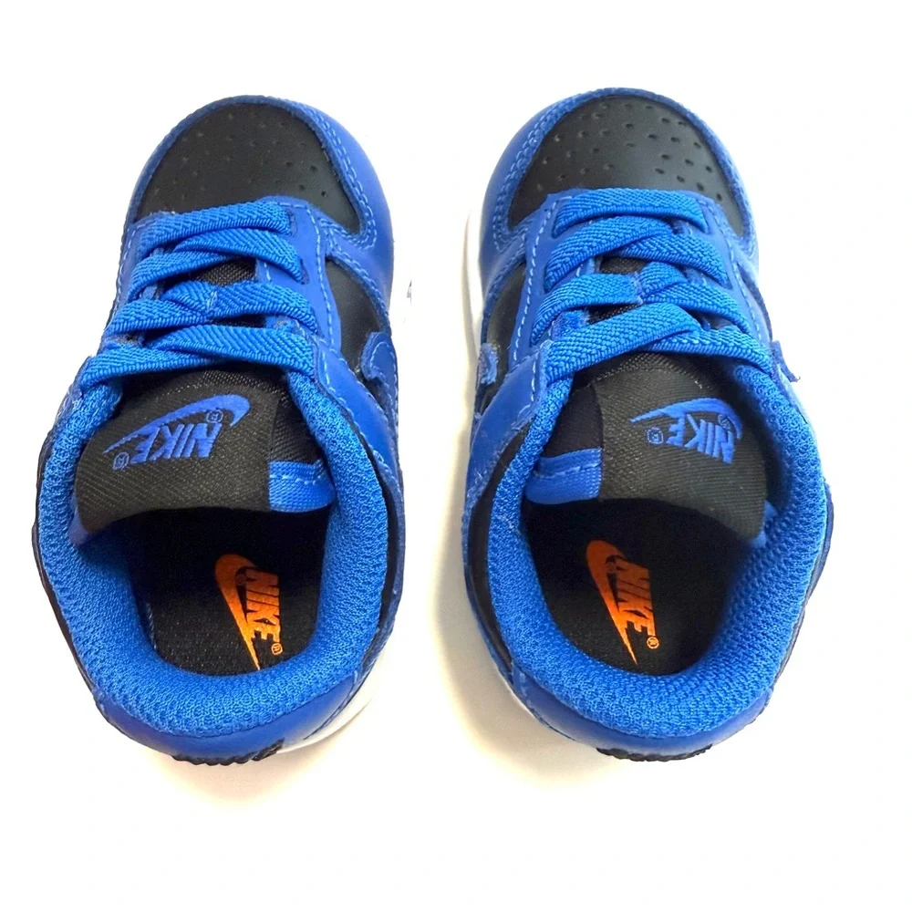 Nike NWT DUNKS Blue and Black Sneakers Sporty Design - Picture 2 of 7